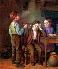 Pipe Paintings - The First Pipe by William Hemsley